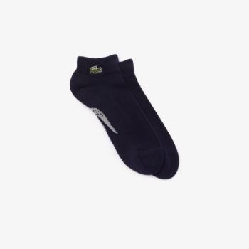 Lacoste Lacoste SPORT Printed Crocodile Low-Cut Cotton Socks - Ponožky Pánské Tmavě Blankyt Blankyt